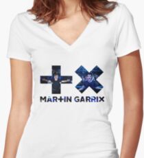 martin garrix Women's Fitted V-Neck T-Shirt