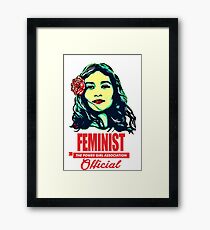 feminist Framed Print