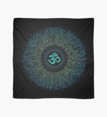 Pranava Yoga. Shanti Om. Mandala Scarf