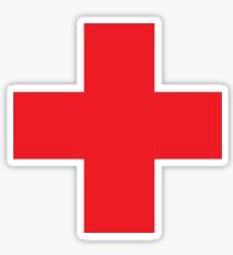 first aid Sticker