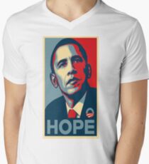 Obama Hope Men's V-Neck T-Shirt