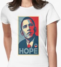 Obama Hope Women's Fitted T-Shirt