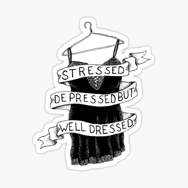 Depressed But Well Dressed Meme