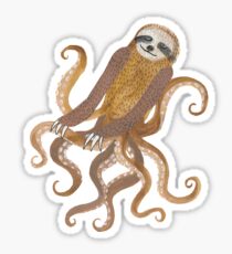 Slothtopus Sticker
