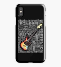 BEST BASSIST OF ALL TIME iPhone Case