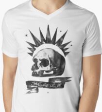 Chloe Price - Misfit Skull (Life is Strange) Men's V-Neck T-Shirt