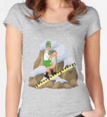 TV Game Show - TPIR (The Price Is...) Cliffhanger Drew2 Women's Fitted Scoop T-Shirt