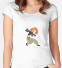 Kim Possible Women's Fitted Scoop T-Shirt