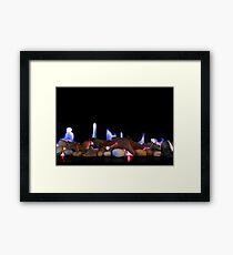 Open Fire Framed Print
