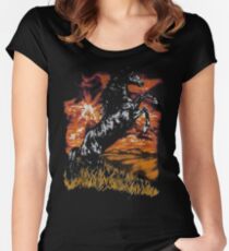 Charlie Horse T-Shirt Women's Fitted Scoop T-Shirt