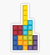 8bit Tetris (v2) Sticker