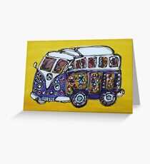 V-Dub Combi Grußkarte