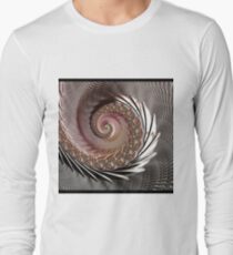 FRACTAL ART, spun glass look, 3D Long Sleeve T-Shirt