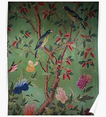 Grüner Traum Chinoiserie Poster
