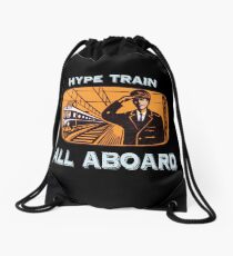 Hype Train Vintage Drawstring Bag