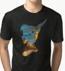 Peter Pan Over London Tri-blend T-Shirt