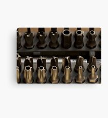screwdriver bits Canvas Print