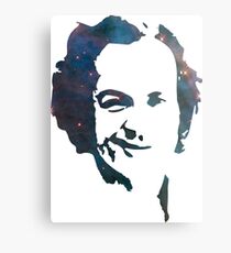 Space Feynman Metal Print