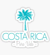 Costa Rica Palm Tree Sticker