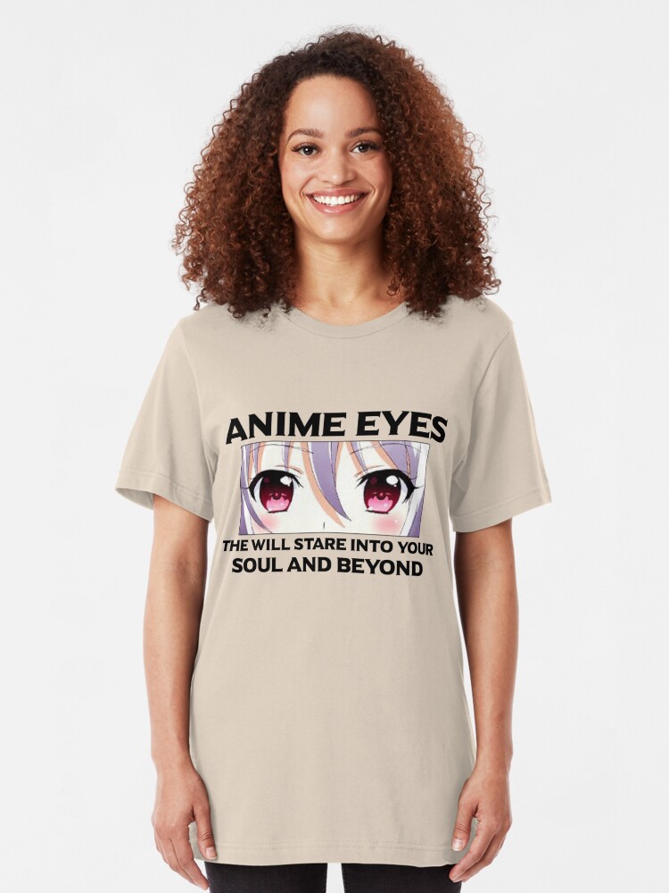 Anime Eyes T Shirt By Animetstore Redbubble 