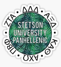 Stetson University Panhellenic Sticker