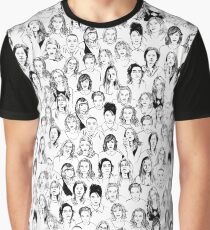Notable Women of 90s Alternative Rock Graphic T-Shirt