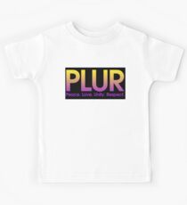 PLUR (Peace. Love. Unity. Respect.) Kids Tee