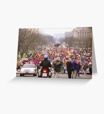 March for Life Greeting Card