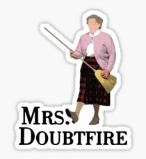 Frau Doubtfire Sticker