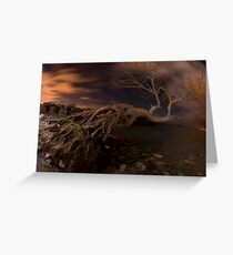Dark Tree Greeting Card