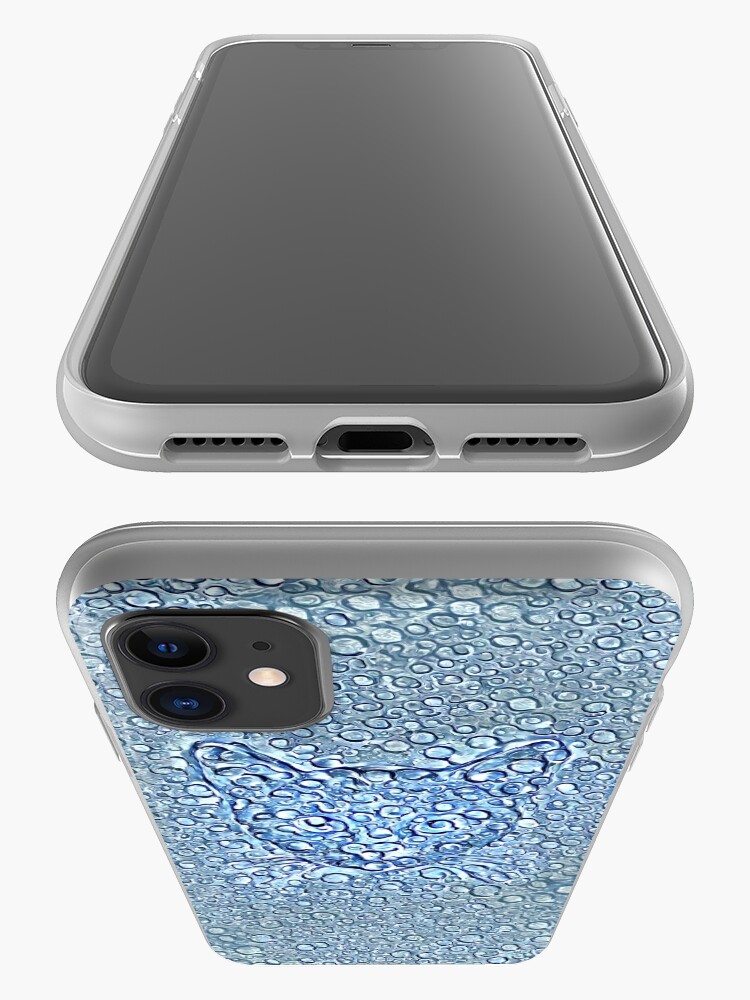 Alternate view of Maritime droplets cat iPhone Case & Cover