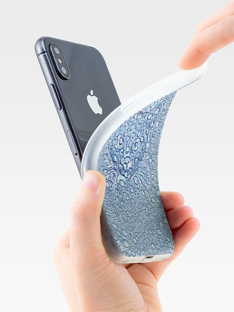 Alternate view of Maritime droplets cat iPhone Case & Cover