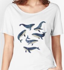 Beautiful whales. Women's Relaxed Fit T-Shirt