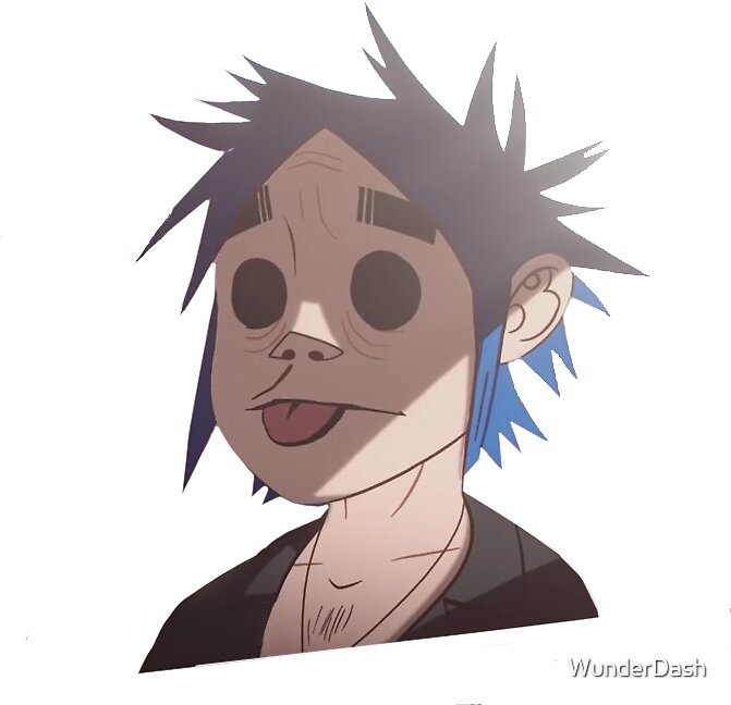 2d Gorillaz: Stickers | Redbubble