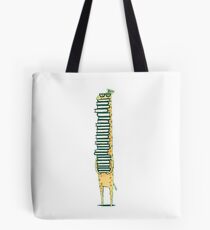 Bookish Giraffe Tote Bag