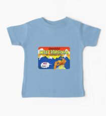 Beautiful West Virginia United States of Alf Travel Decal Baby Tee