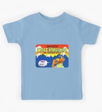Beautiful West Virginia United States of Alf Travel Decal Kids Tee