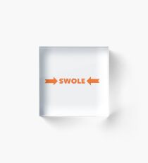 Swole Acrylic Block