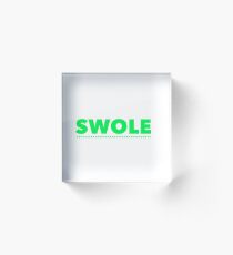 Swole Acrylic Block