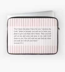 Funda para portátil Jeremías 29:11