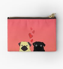 Pug Sunset Zipper Pouch