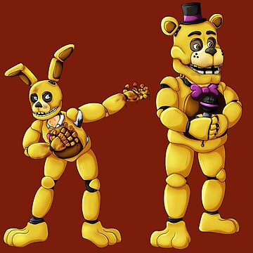 fredbear and springbonnie Poster for Sale by kainoa-dodd