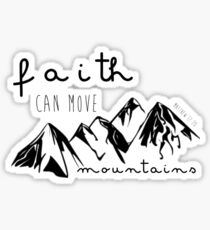 Matthew 17:20 Sticker