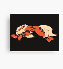 Cool Running Arcanine Canvas Print
