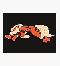 Cool Running Arcanine Photographic Print