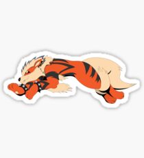 Cool Running Arcanine Sticker