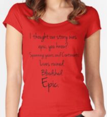 Epos Tailliertes Rundhals-Shirt