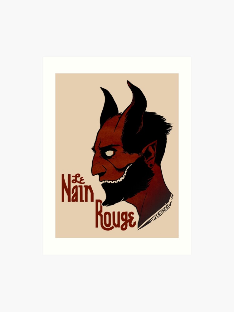 Le Nain Rouge Art Print - 