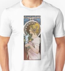 Alphonse Mucha - The Pen Unisex T-Shirt
