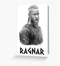 RAGNAR VIKINGS Greeting Card